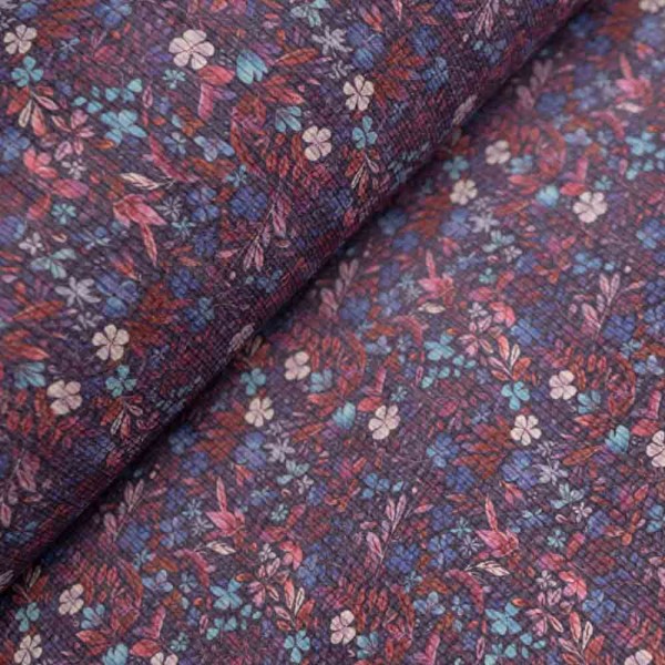 Cord Stretch Blumen beere