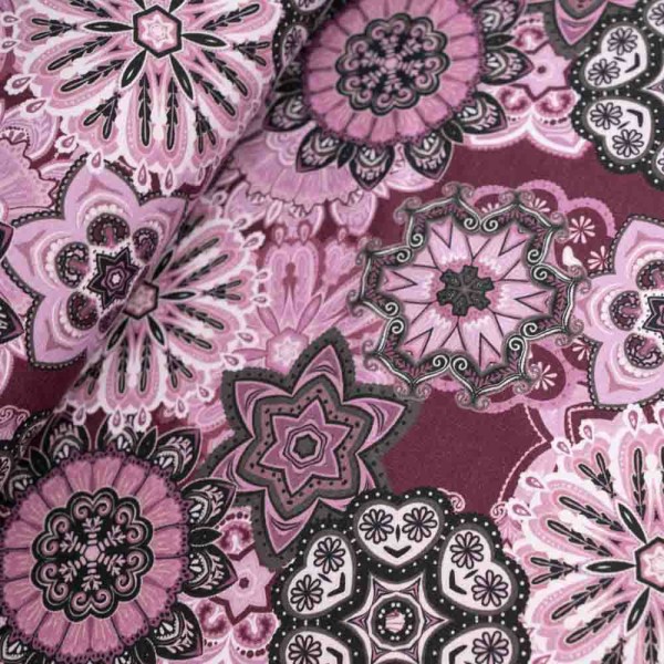 Winter Sweat leicht Mandala Blumen beere