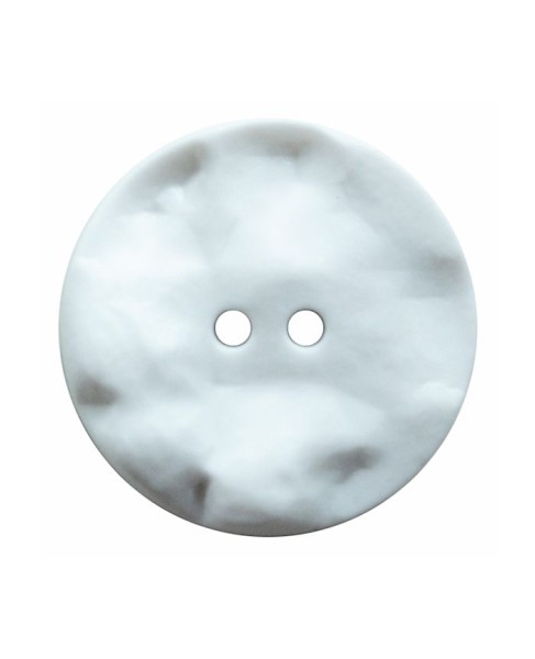 Modeknopf 20mm weiß struktur
