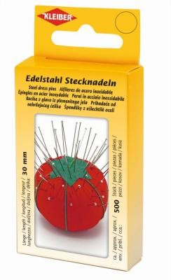 Kleiber Edelstahl-Stecknadeln 500 Stück