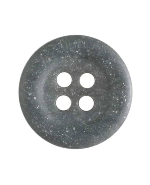 Modeknopf glitzer 15mm grau