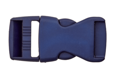 Rucksackschließe dark navy 40mm Kunststoff