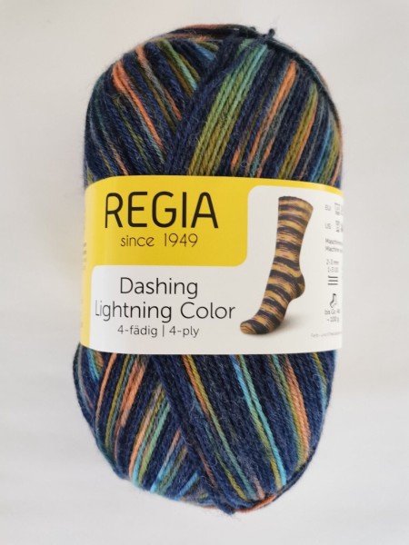 Regia 4-fädig Dashing Lightning Color 2355