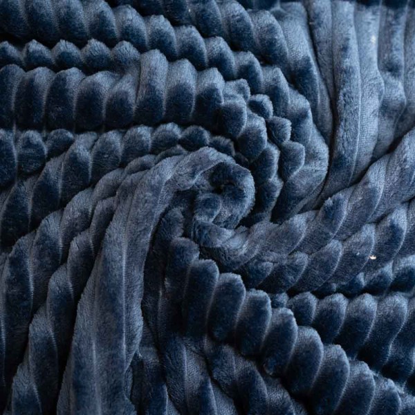 Cord-Look Fleece navy