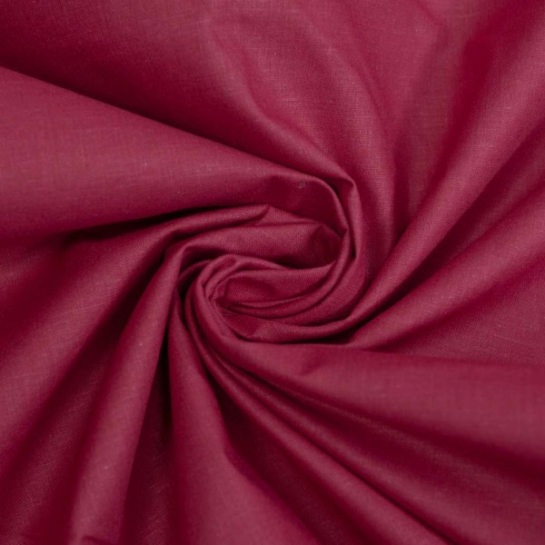 Baumwollwebware Fahnentuch 280cm Breite bordeaux