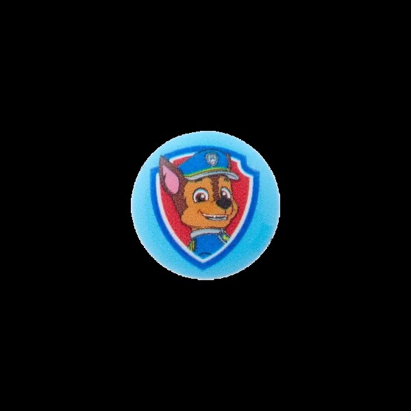 Knopf Paw Patrol 15mm blau
