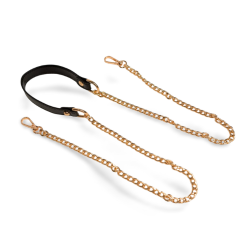 EvLis Taschengurt Fertig Set 2cm schwarz gold