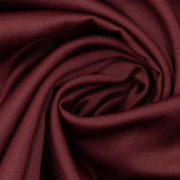 Royal Micro Satin Uni bordeaux