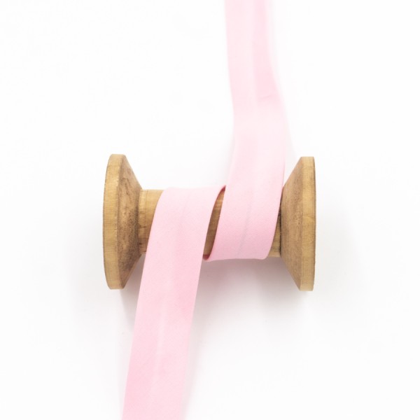 Baumwoll Schrägband rosa