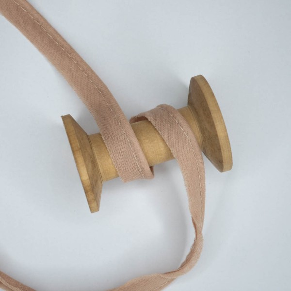Baumwoll Paspelband Deluxe sand