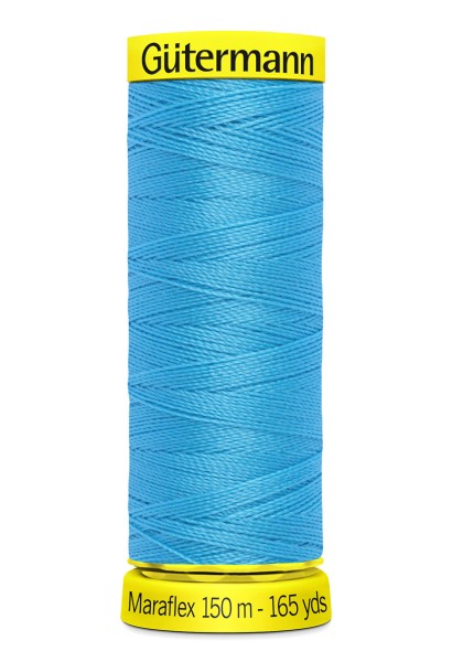 Elastisches Garn Gütermann Maraflex 150m himmelblau Nr. 5396