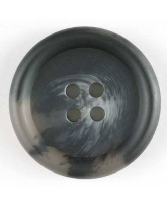 Modeknopf marmoriert 20mm grau