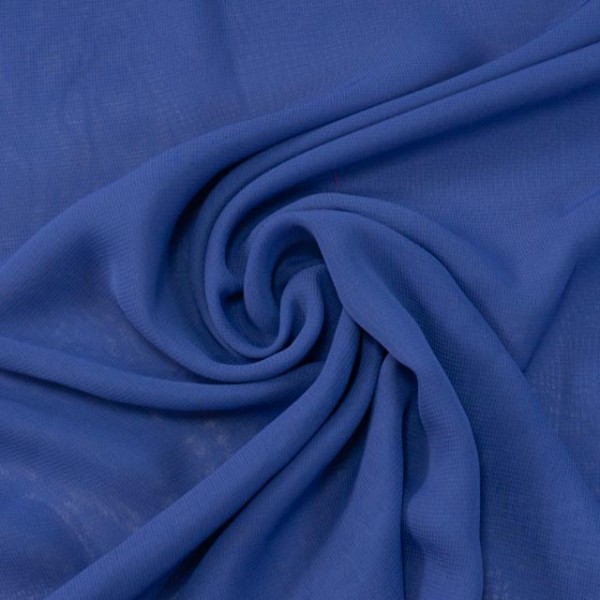 Chiffon königsblau