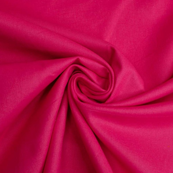 Baumwolle Webware Fahnentuch pink