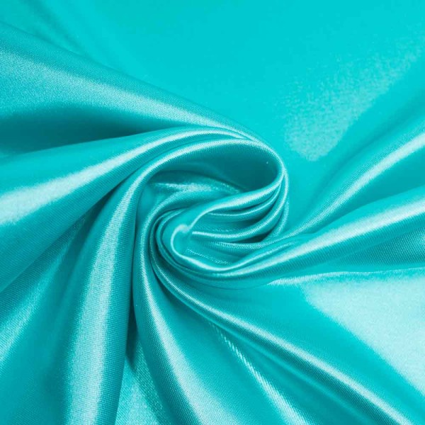Satin Glänzend Uni mint