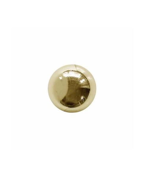 Metallknopf 14mm gold