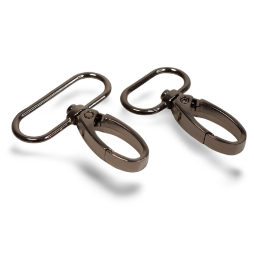 EvLis Taschenkarabiner Schwarz 15/20/25/30/40mm