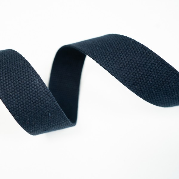 Festes Baumwoll - Gurtband 30mm navy
