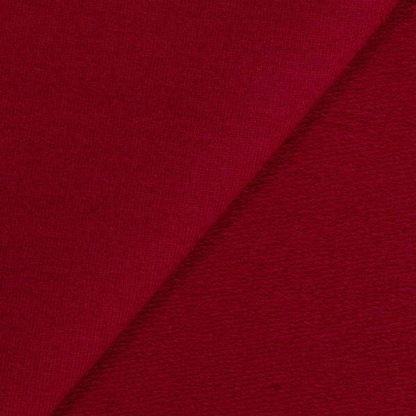 French Terry Sweat Clara bordeaux