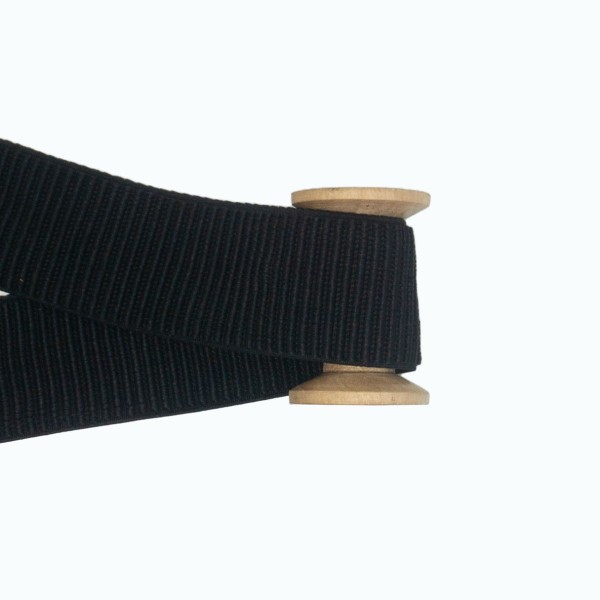 Ripp-Gummiband 50mm SOFT schwarz