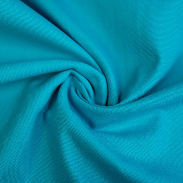 Canvas Baumwolle türkis