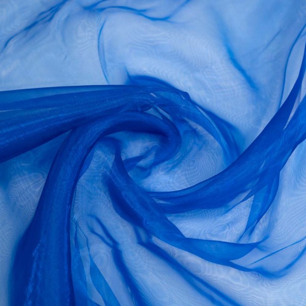 Organza One Tone royalblau