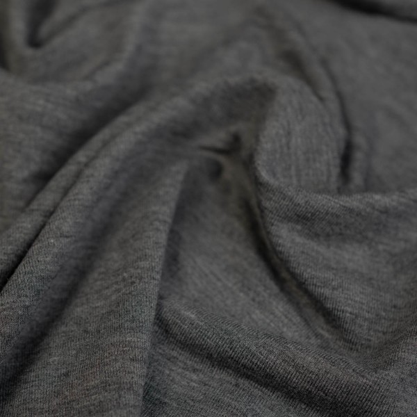 Bamboo Jersey meliert anthra