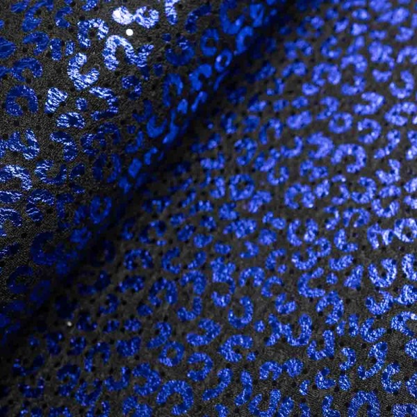 Folienjersey Leo royalblau