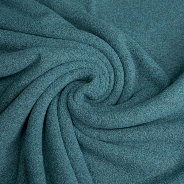 Active Fleece melange petrol