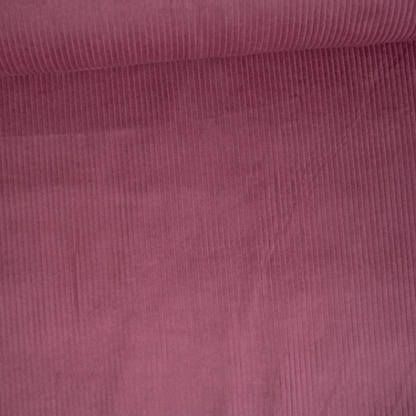 Breitcord 100% Baumwolle mauve