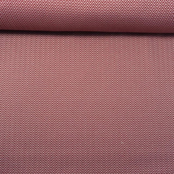 Jacquard Dekostoff Fuji bordeaux