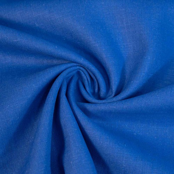 Premium Leinen royalblau