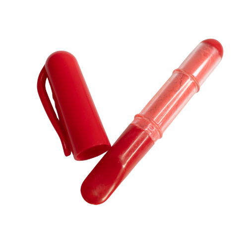 EvLis Kreiderad Stift mit Zahnrad rot