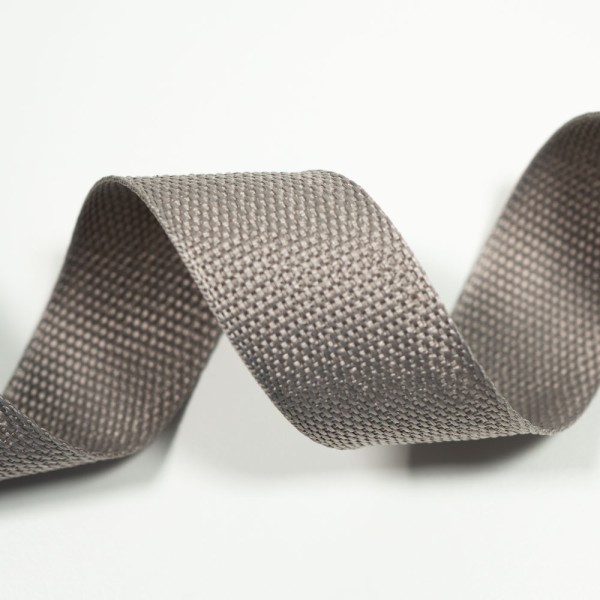 Gurtband Grobmaschig 40mm taupe
