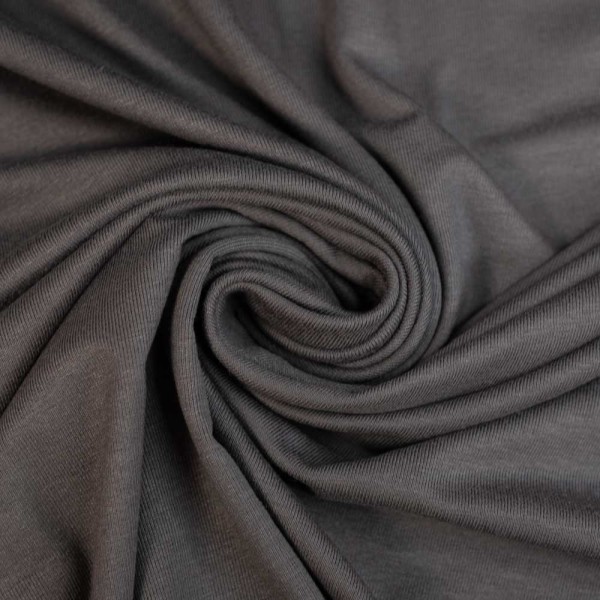 Viskosejersey Uni taupe