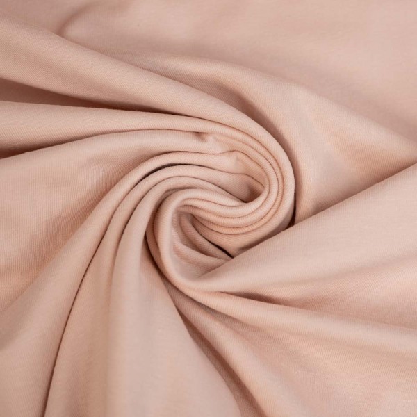 Baumwolljersey Uni nude