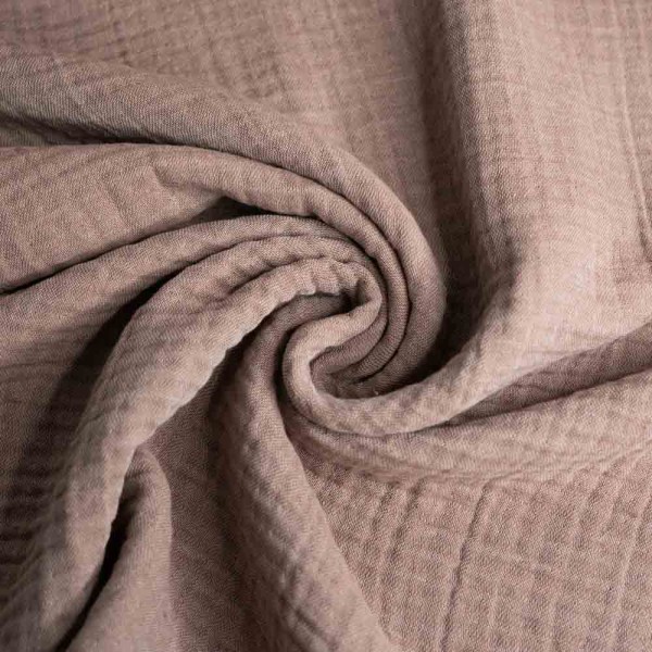 Musselin Doubleface Diana meliert altrosa