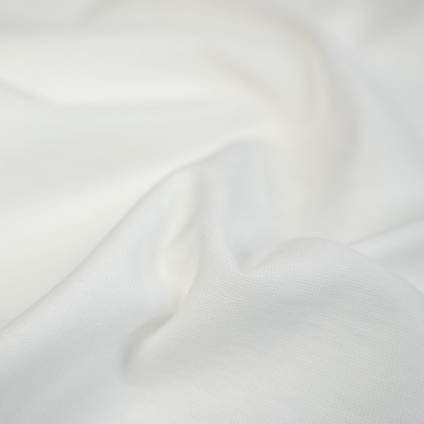 Baumwolljersey 100% Baumwolle ecru