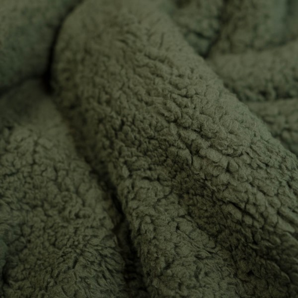 Teddy Sherpa Fleece Doubleface khaki