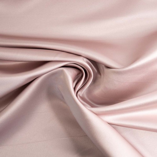 Italienischer Schwerer Festtags Satin altrosa