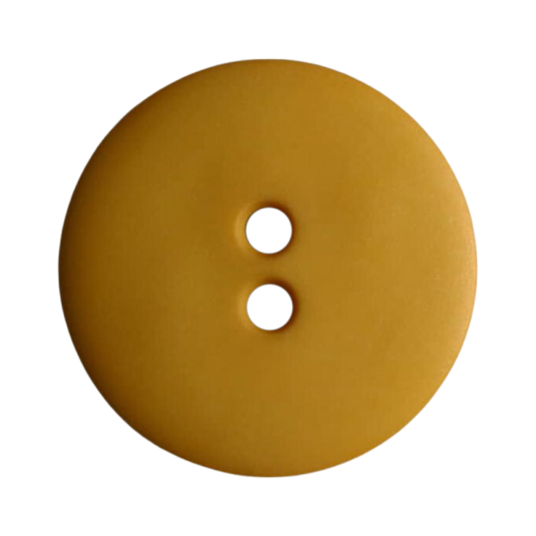 Modeknopf matt 23mm senfgelb