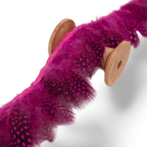 Federborte 60mm pink