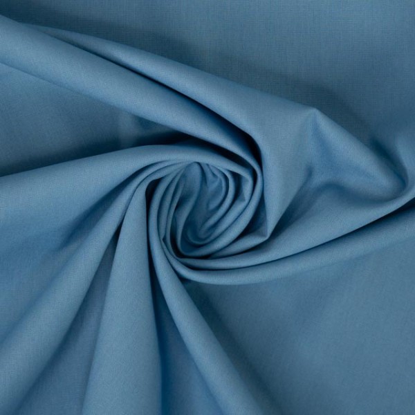 Edle Baumwollwebware jeansblau
