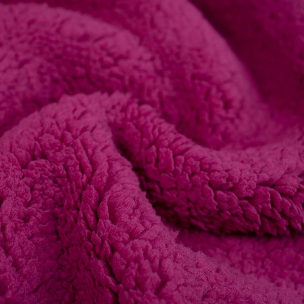 Teddy Sherpa Fleece fuchsia