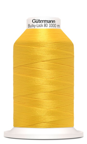 Bauschgarn Bulky-Lock gelb 1000m Gütermann