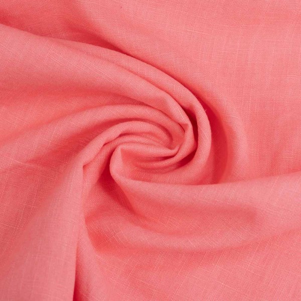 Premium Leinen coral