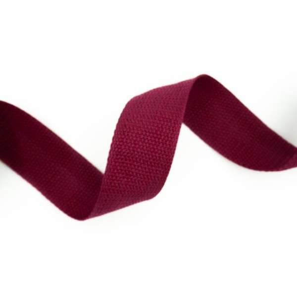 Gurtband Grobmaschig 40mm bordeaux