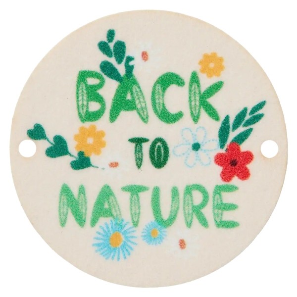 Zierteil Back to nature 30mm