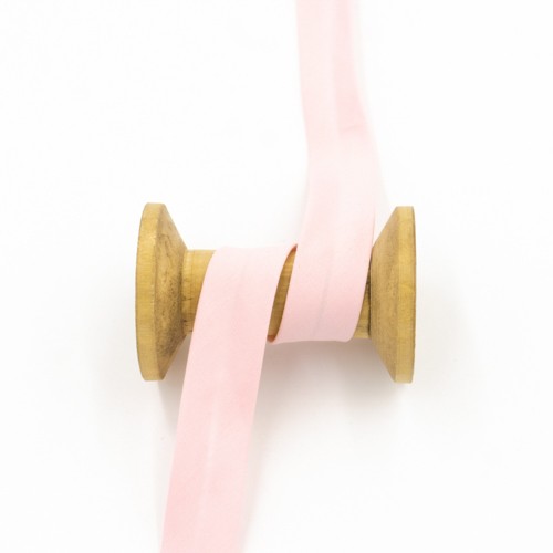 Schrägband vorgefalzt pastellrosa