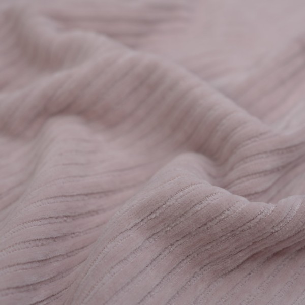 Breitcord Baumwolljersey altrosa